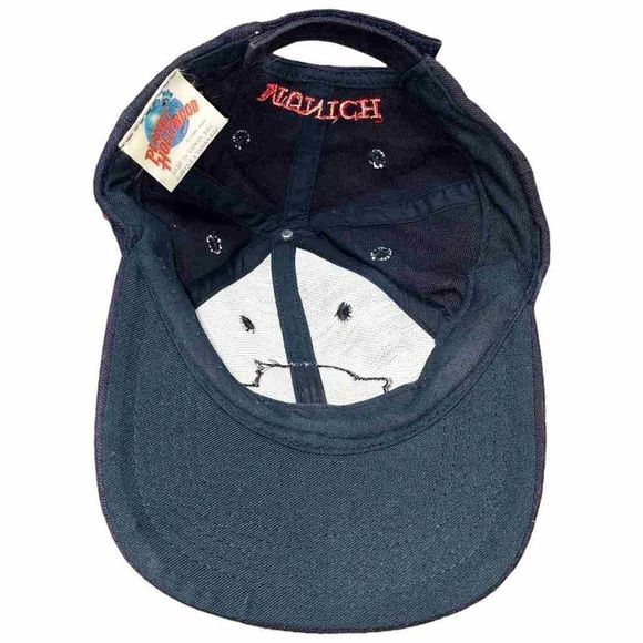 Planet Hollywood Munich, Germany Vintage Baseball Cap, Navy Blue, Made In 1995 - Picture 5 of 7